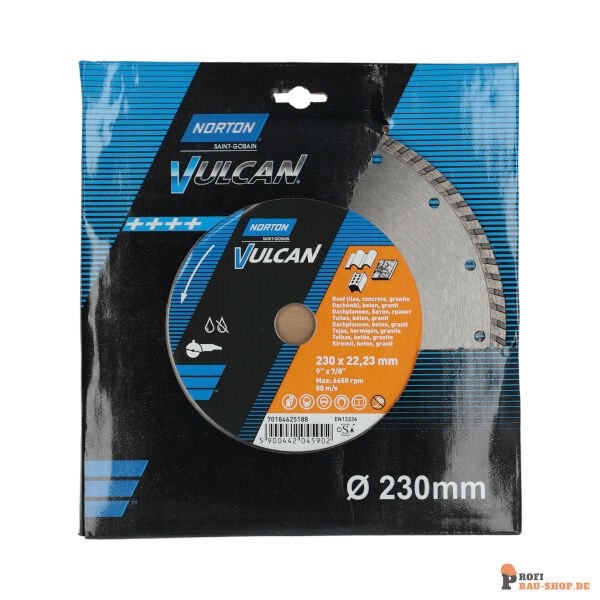 nortonschleifmittel/NORTON_schleifmittel_70184625188 Diamond Blade Norton Vulcan JET 23x22.23 8x2.6_150817